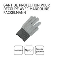 Schnittschutzhandschuh Fackelmann 685216 Grau 21,5X13,5 Cm Hppe FüR KüChe