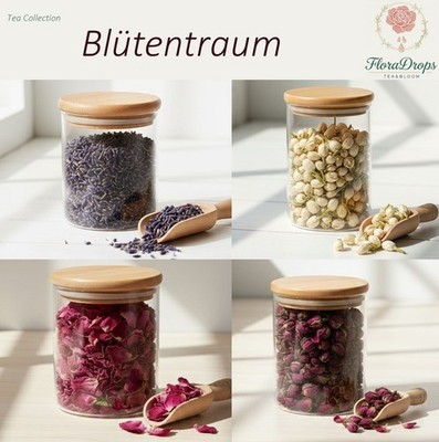 Lavendel | Jasmin | Chinesische Goldene Rose | Pfingstrose Blätter Tee