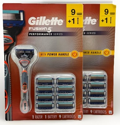 gillette fusion 5 series 2 power handle 18 refill cartridges