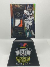 2019 Select Draft Selections #DS-17 - Noah Fant - Rookie Patch Tie-Dye Prizm /25