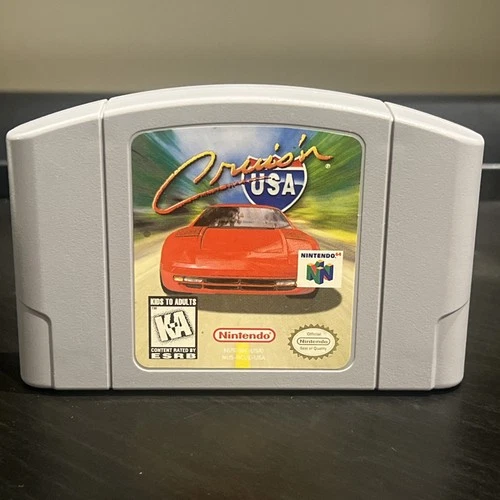 Cruis'n USA (Nintendo 64, 1996) N64 Video Games Tested Authentic N64 Games Race