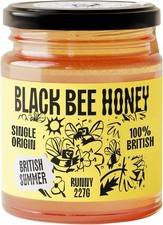 Black Bee Honey Pure British Summer Honey Runny with a Heady Floral Flavour