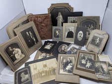 Antique photos lot-Large collection family, children, and more 