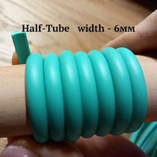 Synthetic Rattan Half-Tube Tiffany Color   Plastic Vine for Basket, Furniture 