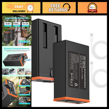 2-Pack 7200mAh High Capacity Rechargeable Lithium-Ion Battery for Cellular Trail