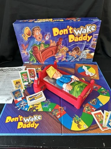 Parker Brothers Dont Wake Daddy Game Vintage 1997 Complete VGUC Works Tested