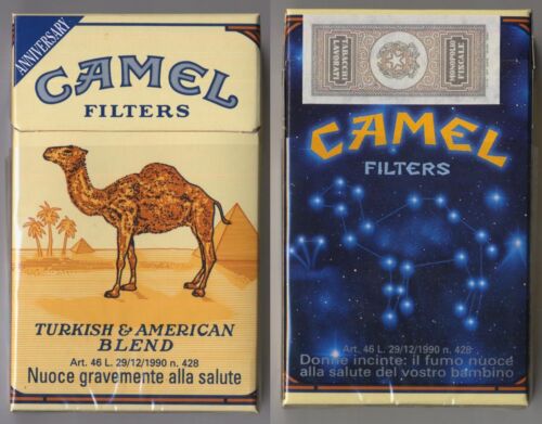 CAMEL FILTERS  Italy empty pack ANNIVERSARY 1993 #1 Donne incinte... - Foto 1 di 1