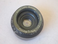 Ernst Leitz Wetzlar Englaring Lens Focotar 4.5/5 cm DOOCQ M39, US DUTIES INCLUDE
