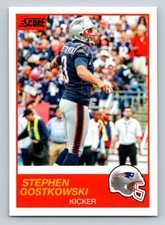 2019 Score 149 Stephen Gostkowski New England Patriots
