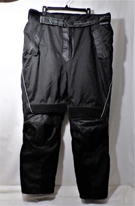 Xelement Men’s Size 42 Tri-Tex Heat & Water Resistant ARMORED MOTOCYCLE PANTS