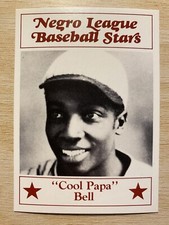 1986 Fritsch Negro League Baseball Stars #3 “Cool Papa” Bell HOF