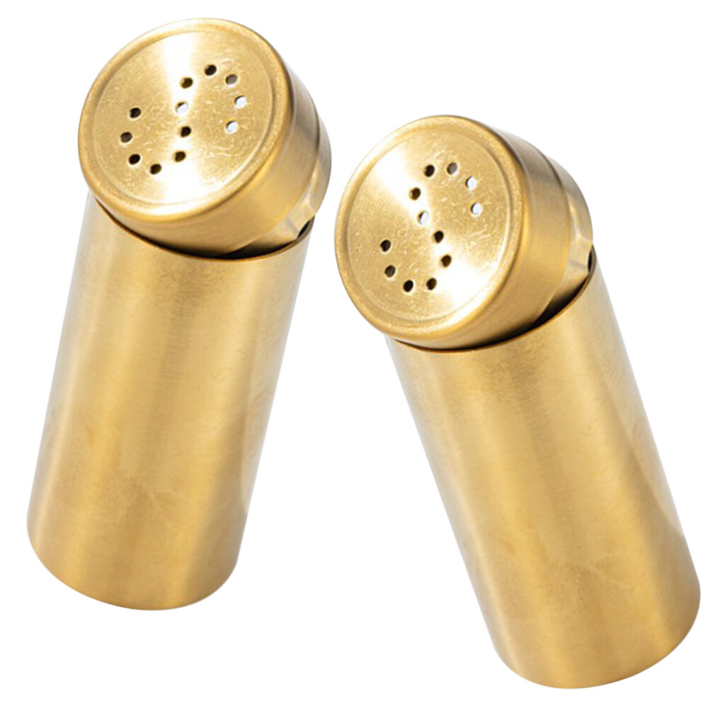 2 Pcs Rostfreier Stahl Pfefferspender Serviergläser Für Die Küche