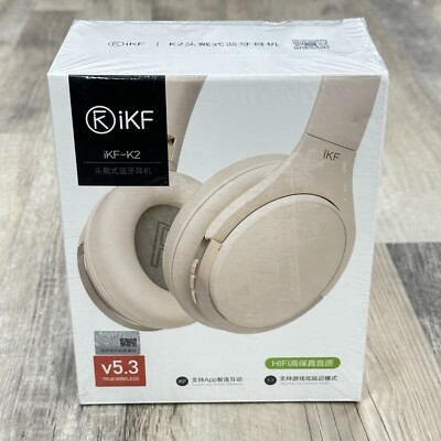 iKF-K2 v5.3 True Wireless Noise Reduction Dual Device Wireless/Wired Headset NEW