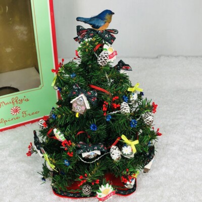 North American Bear Co Muffys Alpine Christmas Tree Vintage 1992 Original Box