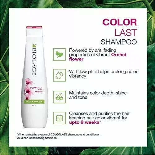 Biolage Colorlast Shampoo  Helps Protect Colored Hair 200ml free shipping - Image 3 of 4