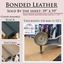 Bonded Leather Stiffener Reinforceme Inner Lining Mfgs. grade 0.8MM -59&Prime; x 39&Prime;