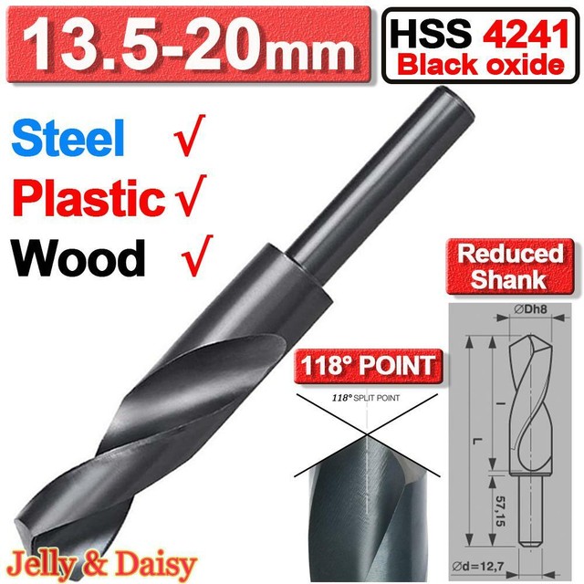 1 2 shank drill bit set