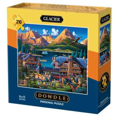 Glacier National Park 210 Piece Jigsaw Puzzle Dowdle New