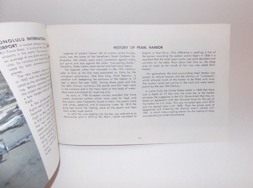Vintage Pearl Harbor Story Souvenir Booklet w/ Envelope Sixth Printing 1970 - Picture 8 of 9