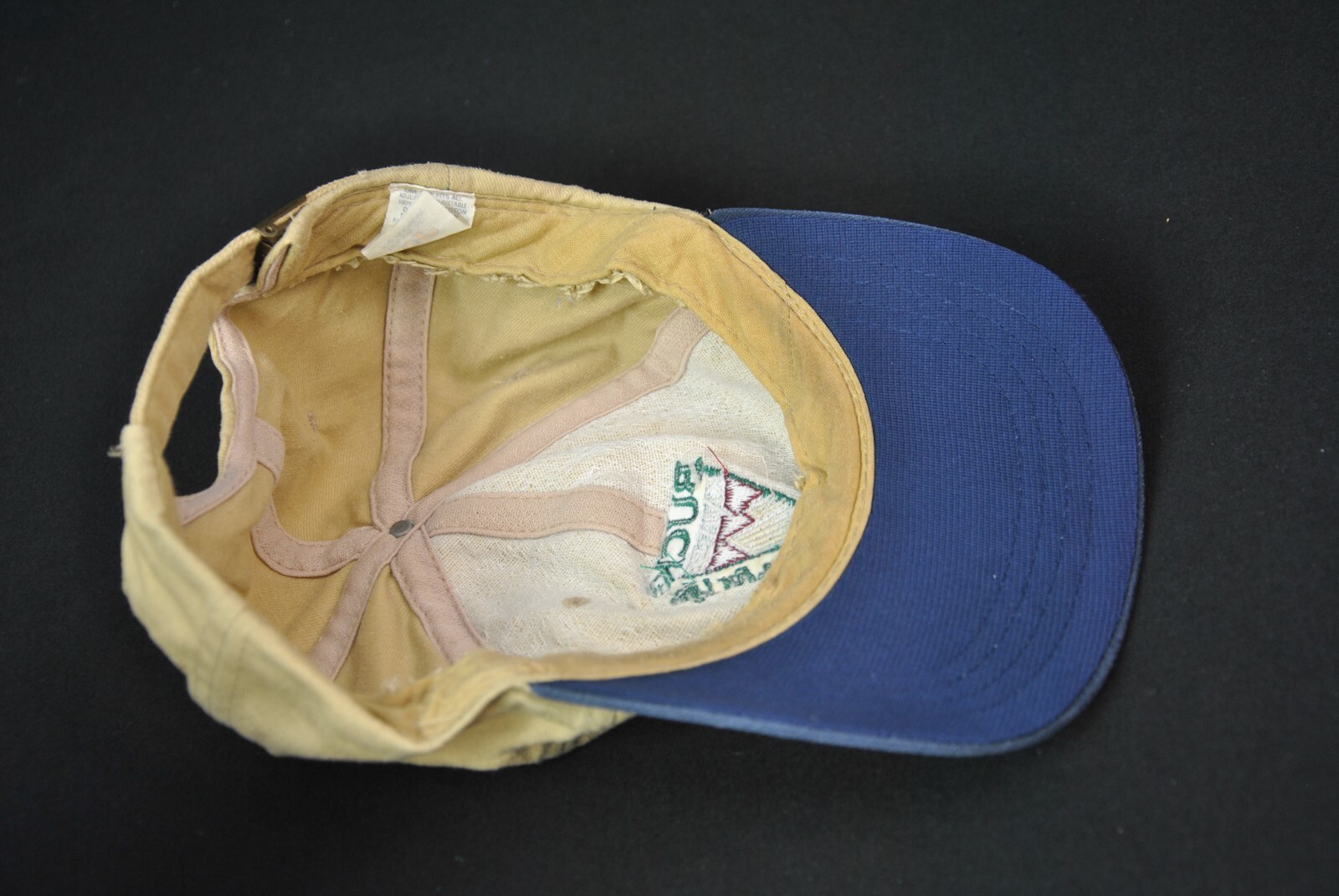 VTG Buck Knives Hat Cap 90s The Edge For Life 3524S eBay