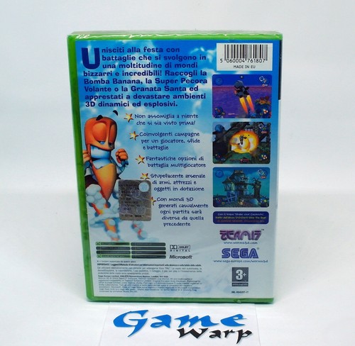 SEGA Worms 3D XBOX (XB) - PAL - ITA - NUOVO - SIGILLATO - 2003 - Imagen 2 de 6