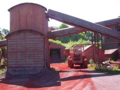 Foto 6x4 Florenz Bergwerk Egremont\/NY0110 Das Hämatit Eisenerz bearbeitet um 2006