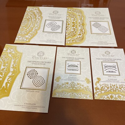 5-Couture Create And Craft Nesting Dies Cardmaking Frames Craft Cutting Boarders