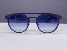 Italia Independent Sunglasses Men Woman Round Panto Blue Metal Full Rim