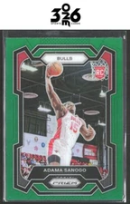 Adama Sanogo 2023-24 Panini Prizm Prizms Green Rookie #286