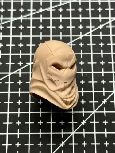 1/12 Unpainted Ghost Punisher Mask Head Carved Model Fit 6'' ML Action Figure - 第 1/10 張圖片