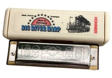 Hohner Big River Harp harmonica key of C with case made in Germany