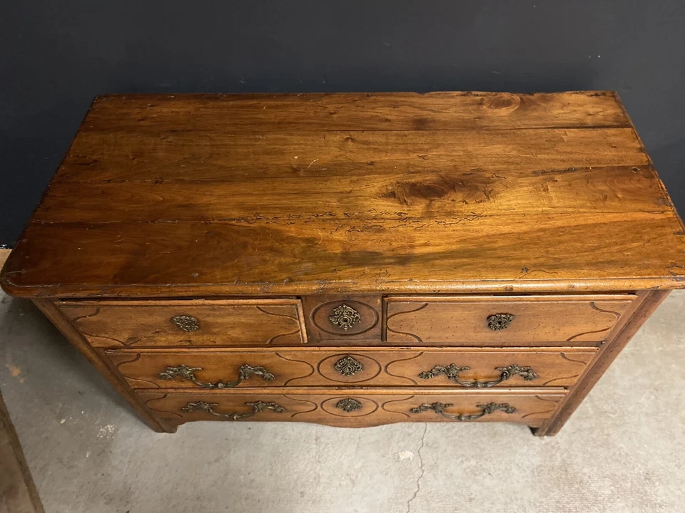 Cajonera Mueble Antiguo XVIII Luis XV Suroeste Burdeos Bordelaise Foto 3 de 4