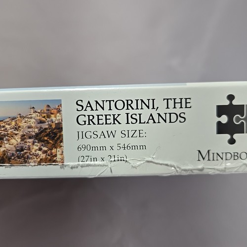 Mindbogglers 1000 Piece Jigsaw Puzzle Santorini Greek Islands Hinkler Sealed New - Picture 7 of 10