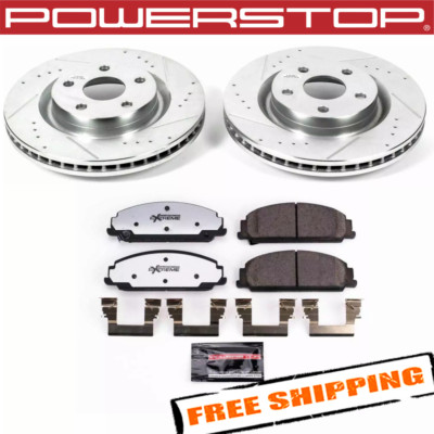 Power Stop K5529-26 1-Click Street Warrior Z26 Brake Kit for 08-09 Pontiac G8