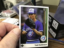 1989 Upper Deck Baseball Todd Stottlemyre Toronto Blue Jays #362