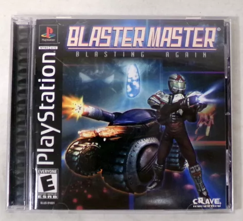 Playstation 1 Blaster Master Blasting Again Complete Case Manual Disc