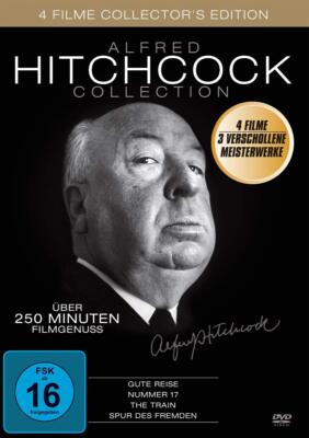 Alfred Hitchcock Collection 2 - 4 Filme  DVD/NEU/OVP