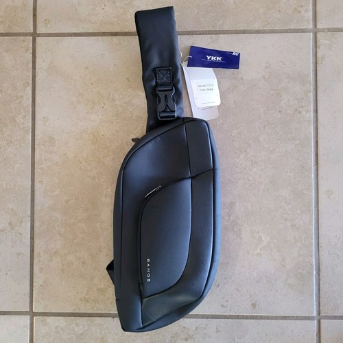 BANGE Fashion Crossbody Shoulder Sling Men Waterproof Travel Chest Bag Trip