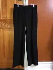 DKNY WOMENS CASUAL BLACK PANTS SIZE 6