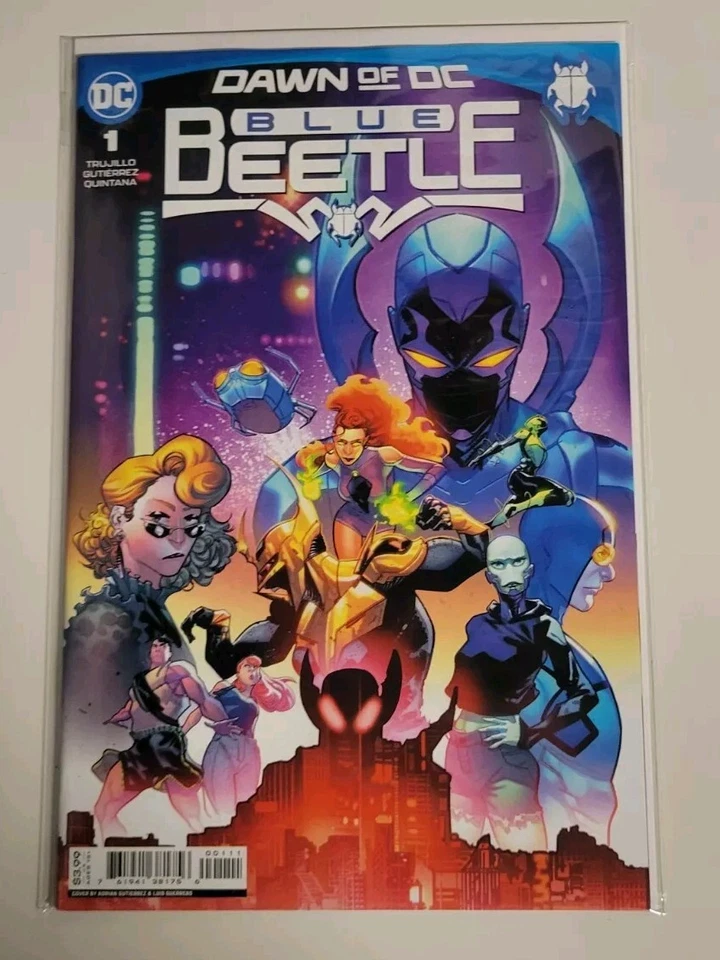 🔑BLUE BEETLE (2023/24) #1 2 3 4 5 6 VF+ COMPLETE FIRST ARC SET DC COMICS - Image 2 of 4