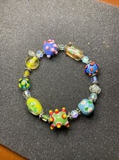 Cookie Lee Chunky Beaded Stretch Bracelet