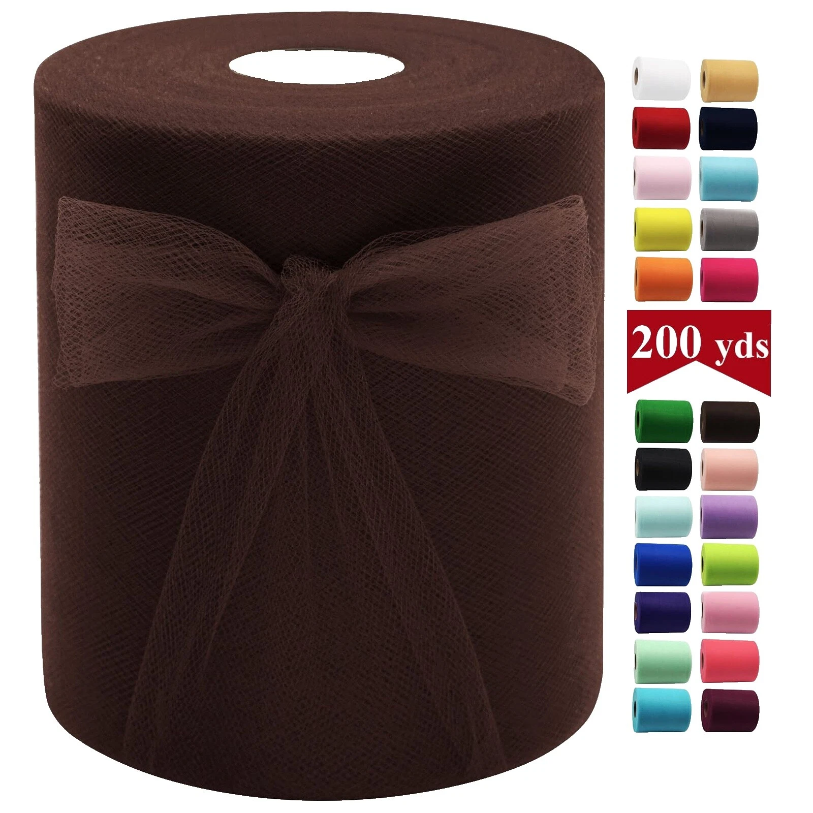 Tulle Brown Craft Fabrics