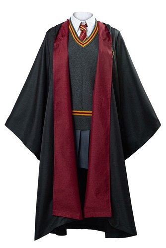 Grifondoro Uniforme Costume Hermione Granger COSPLAY Halloween Bambini e  Adulti Taglia | eBay