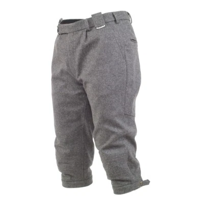 Kniebundhose LUCHS aus Loden meliert 100% Schurwolle oliv grau braun anthrazit - Bild 1 von 4