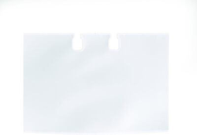DURABLE VISIFIX & TELINDEX Business Card 40 Count (Pack of 1), Transparent 