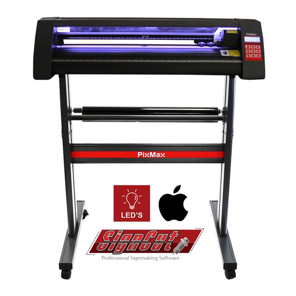720Mm Vinyl Schneideplotter LED Folienplotter Schneideplotter Plotter Software-image