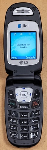 LG AX4270- Black and Silver ( Alltel ) Rare Cellular CDMA Flip Phone - Picture 2 of 7