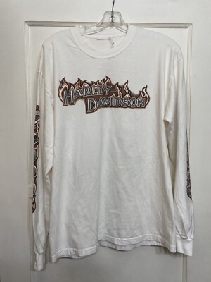 2007 Harley-Davidson Adam & Eve Temptation Long Sleeve Shirt Size