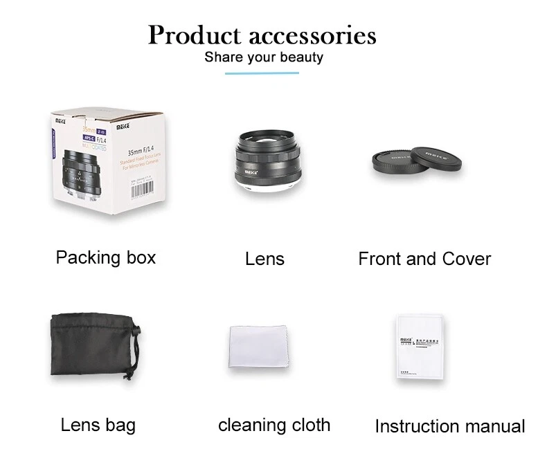 Meike MK 35mm F1.4 Lente manual para Nikon Z (APS-C) - Imagen 3 de 4