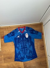 GREAT BRITAIN NATIONAL 2011 OLYMPIC SOCCER FOOTBALL SHIRT JERSEY S block core